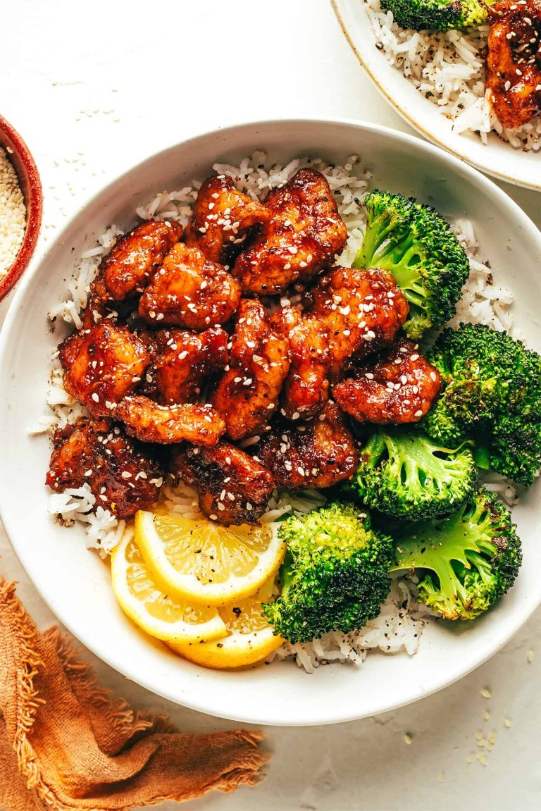 Irresistible Sticky Honey Lemon Chicken